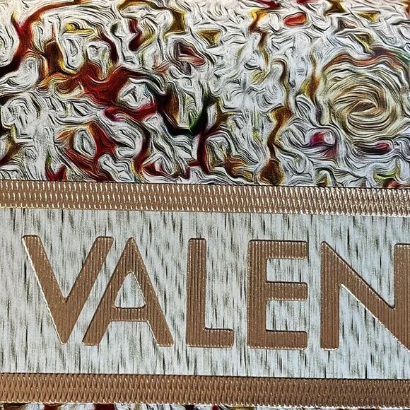 NWT Valentino Lena Baroque Print Leather Crossbody or Clutch Bag - Picture 8 of 8